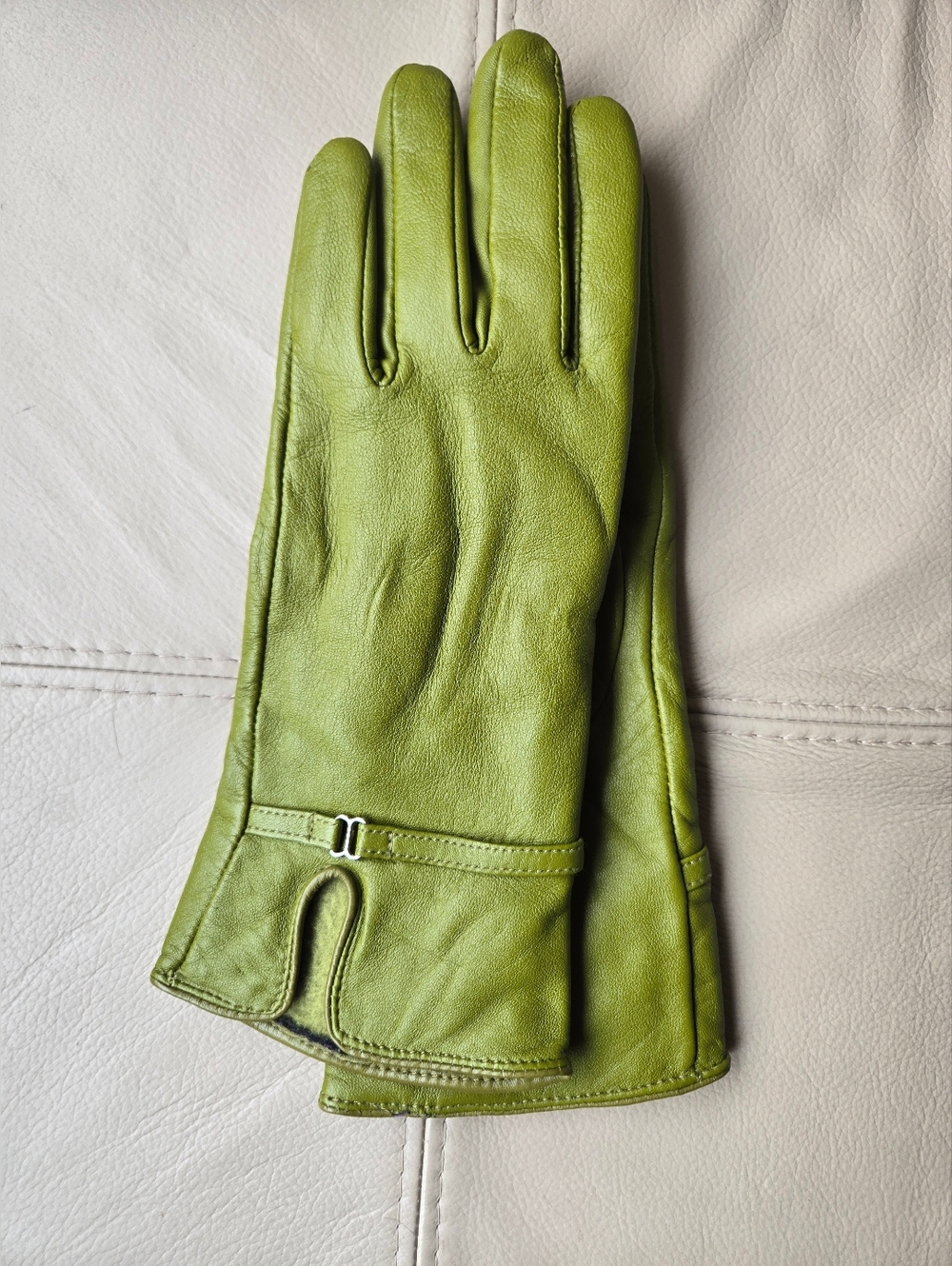 Perrin Collection💫Leather Gloves -Size 7